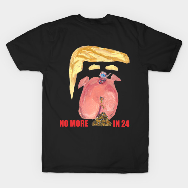 Stop the Squeal (front-blue) by piggy tRump